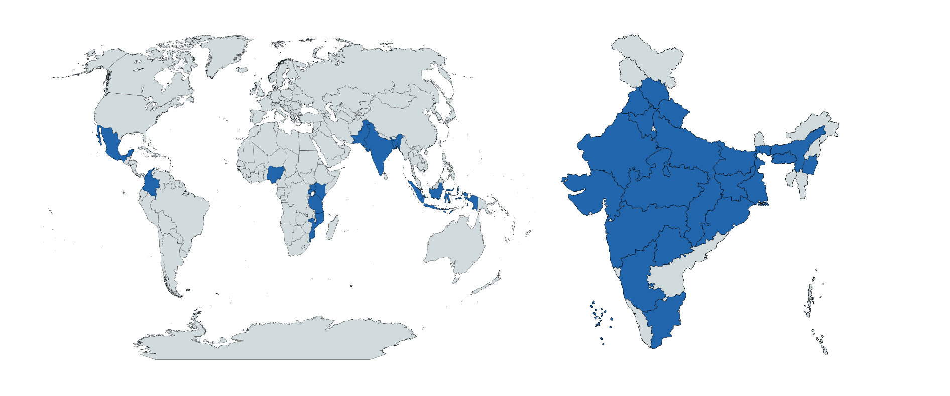 Global Reach Map